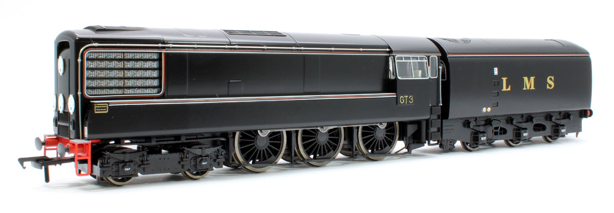 English Electric GT3 4-6-0 Gas Turbine Locomotive in LMS Black Livery (DCC Sound)