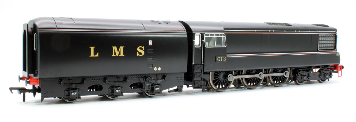 English Electric GT3 4-6-0 Gas Turbine Locomotive in LMS Black Livery (DCC Sound)