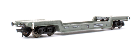 Pre-Owned Bogie Well Wagon BR Grey No.W41900