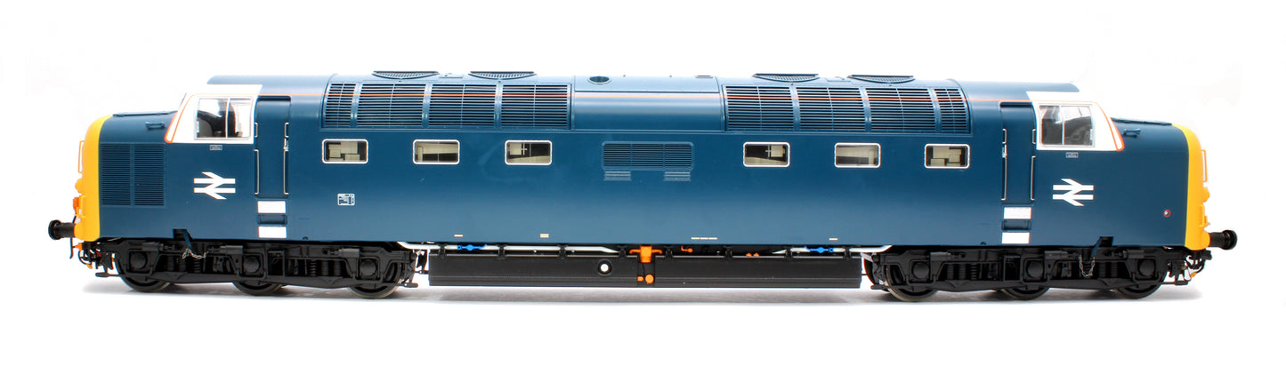 Class 55 Deltic BR Blue Unnumbered (Plated Headcodes/HI Headlights) Diesel Locomotive