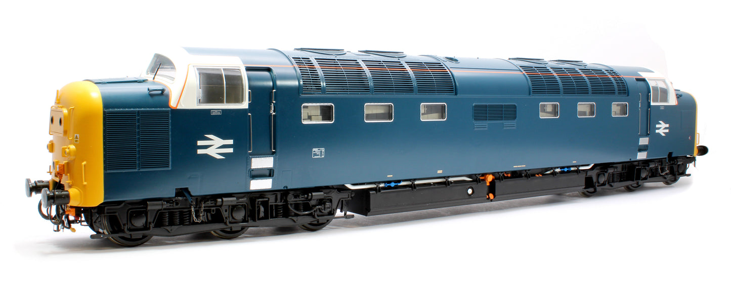 Class 55 Deltic BR Blue Unnumbered (Plated Headcodes/HI Headlights) Diesel Locomotive