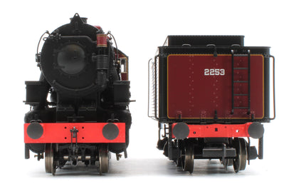 926008 USATC S160 2-8-0 'Omaha' Maroon with Transportation Corps U.S.A on Tender No.2253 (as Preserved) Steam Locomotive
