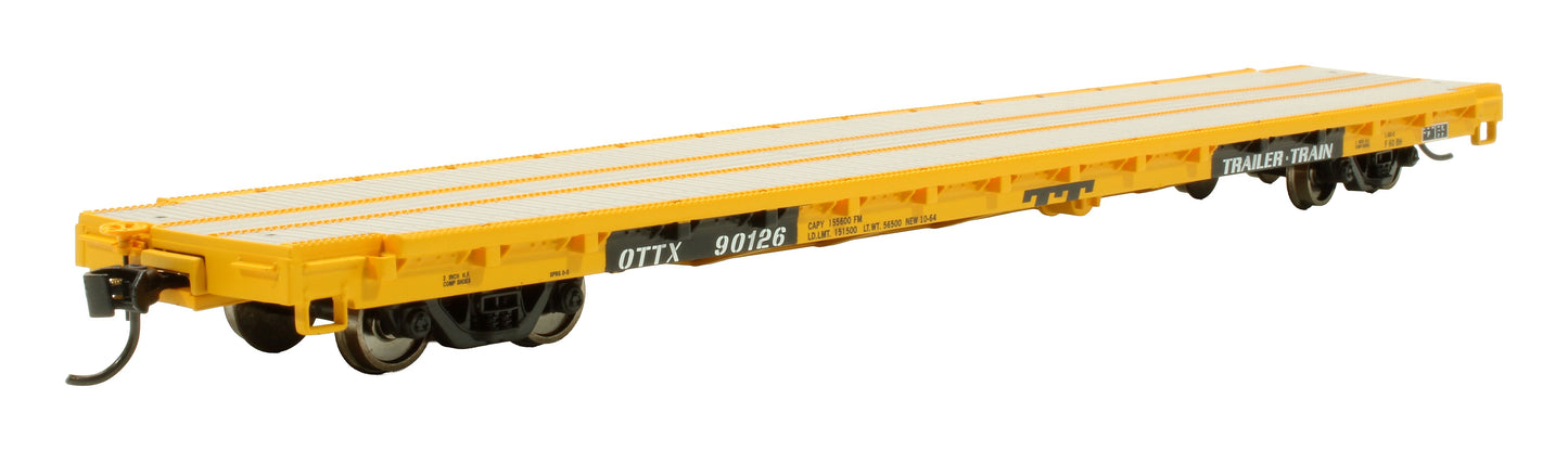 Pre-Owned 910-5347 60 Pullman-Standard Flatcar Trailer Train OTTX #90126