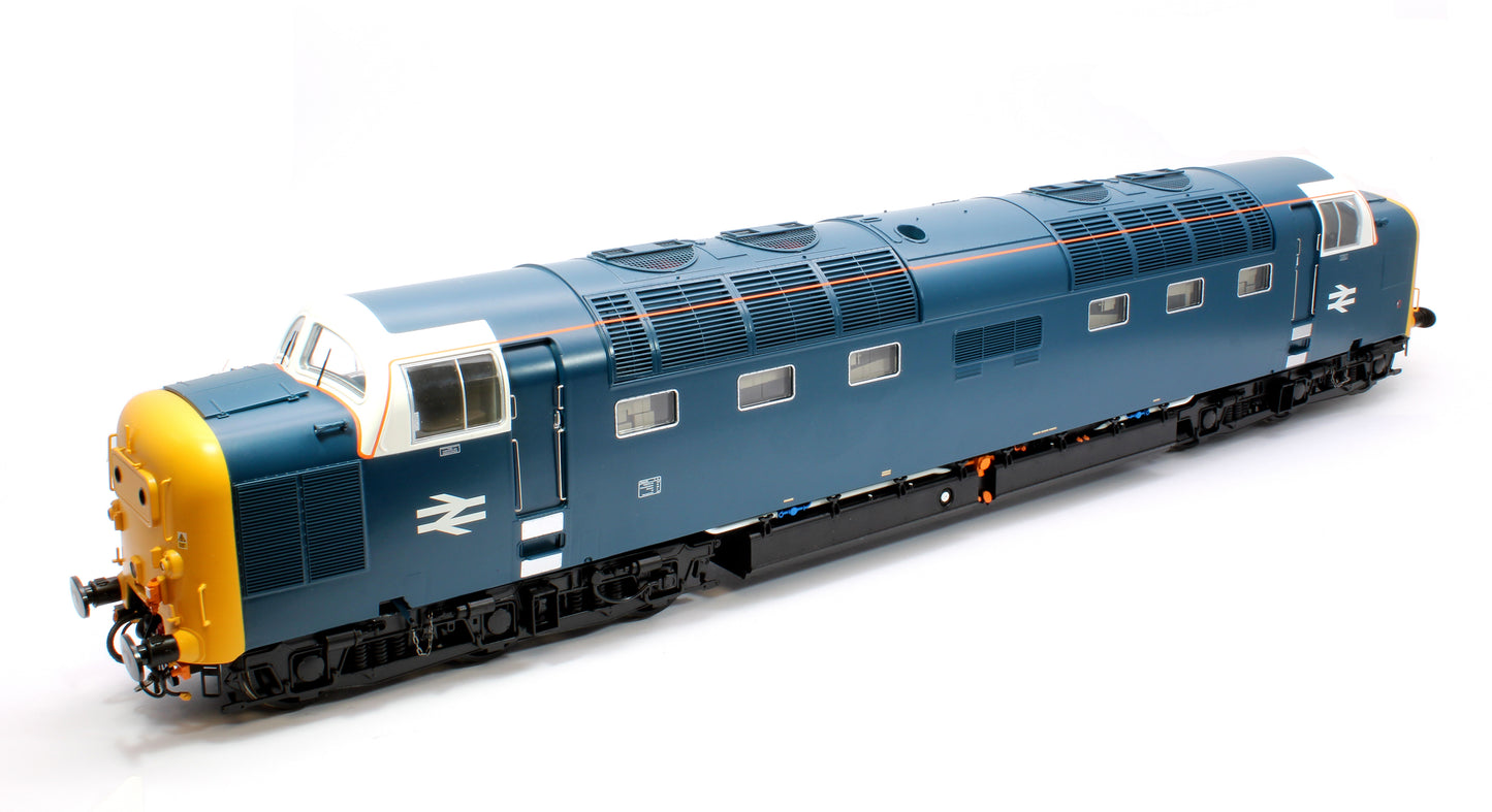 Class 55 Deltic BR Blue Unnumbered (Plated Headcodes/HI Headlights) Diesel Locomotive