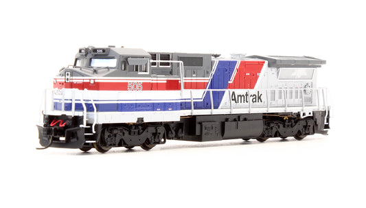 Pre-Owned 48831 Dash 8-32BWH Diesel Locomotive Amtrak Pepsi Can - Road #505