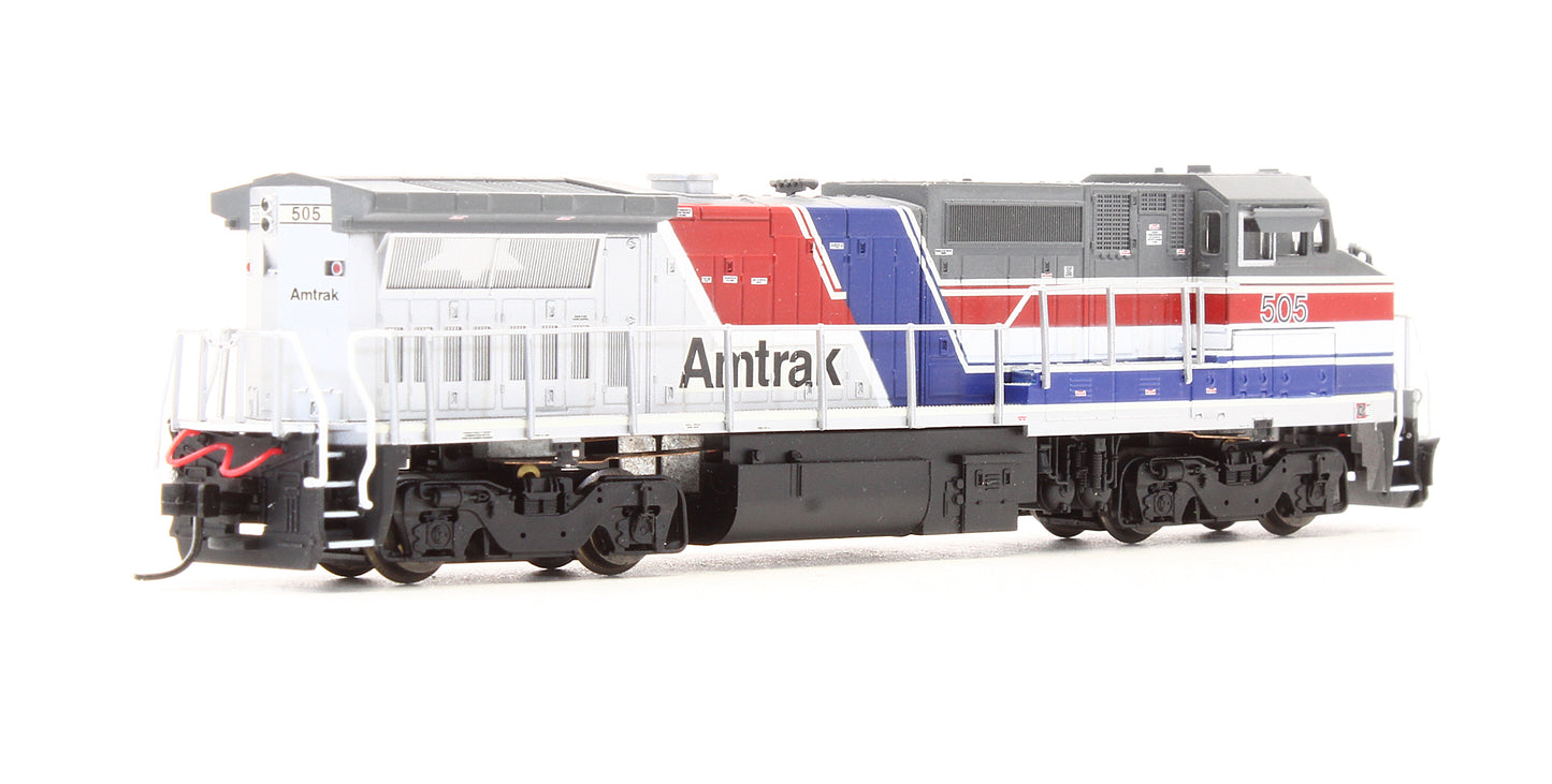 Pre-Owned 48831 Dash 8-32BWH Diesel Locomotive Amtrak Pepsi Can - Road #505