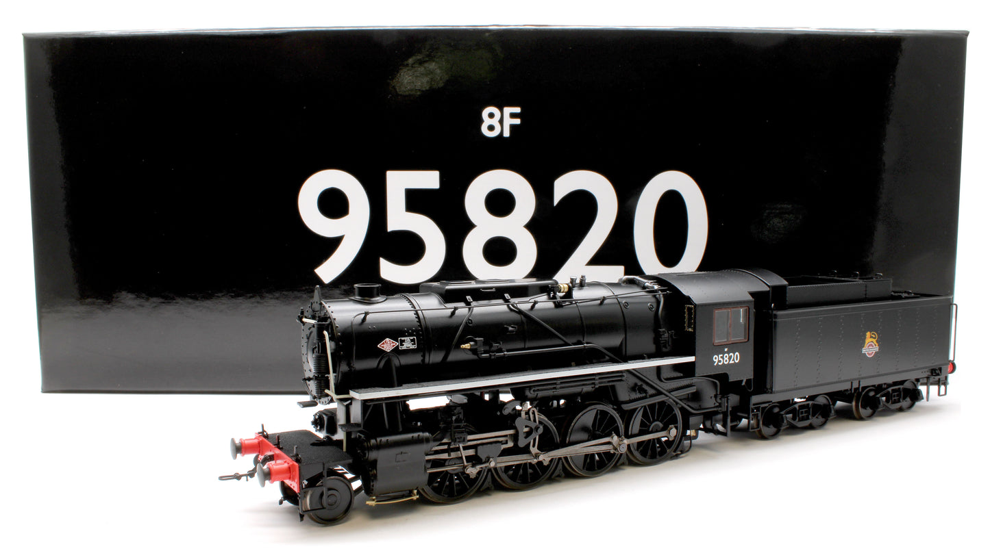 926009 USATC S160 2-8-0 Big Jim BR Black Early Emblem No.95820 (as Preserved) Steam Locomotive