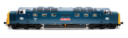 Class 55 Deltic BR Blue 55019 'Royal Highland Fusilier' (Plated headcodes/Headlights) Diesel Locomotive