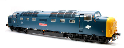 Class 55 Deltic BR Blue 55019 'Royal Highland Fusilier' (Plated headcodes/Headlights) Diesel Locomotive