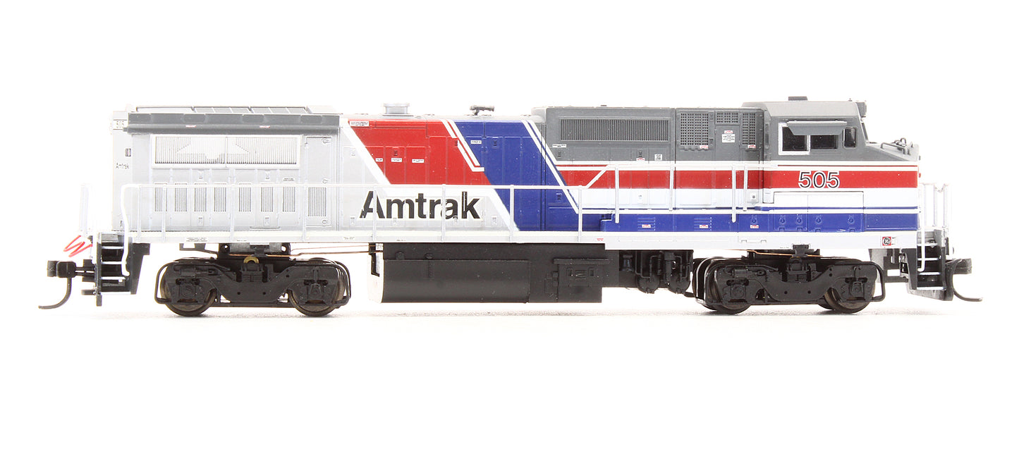 Pre-Owned 48831 Dash 8-32BWH Diesel Locomotive Amtrak Pepsi Can - Road #505