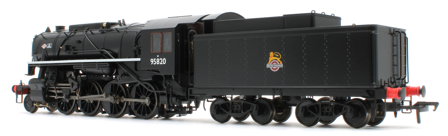 926509 USATC S160 2-8-0 Big Jim BR Black Early Emblem No.95820 (as Preserved) Steam Locomotive - DCC Sound