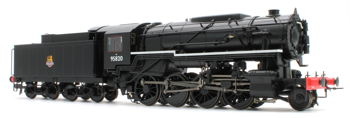 926509 USATC S160 2-8-0 Big Jim BR Black Early Emblem No.95820 (as Preserved) Steam Locomotive - DCC Sound