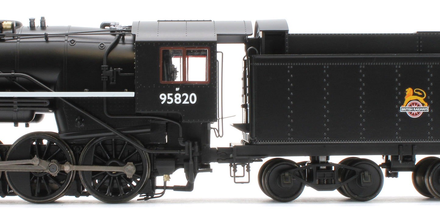 926509 USATC S160 2-8-0 Big Jim BR Black Early Emblem No.95820 (as Preserved) Steam Locomotive - DCC Sound