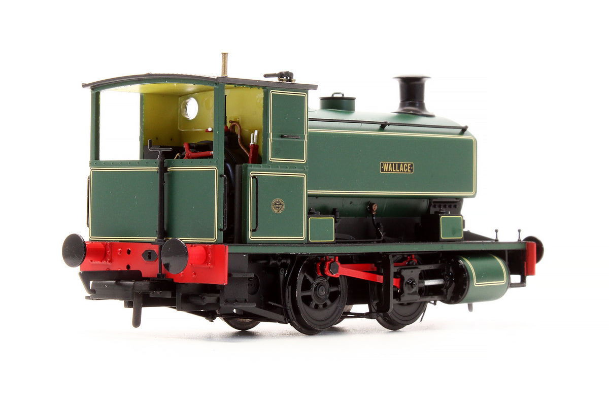 ACC3001 Andrew Barclay 0-4-0ST '16' Wallace (AB 2266/1949) Lined Green Steam Locomotive