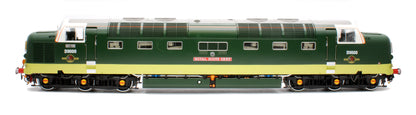 Pre-Owned Class 55 Deltic BR Green D9000 'Royal Scots Grey' (Small Yellow Panels/HI Headlights) Diesel Locomotive