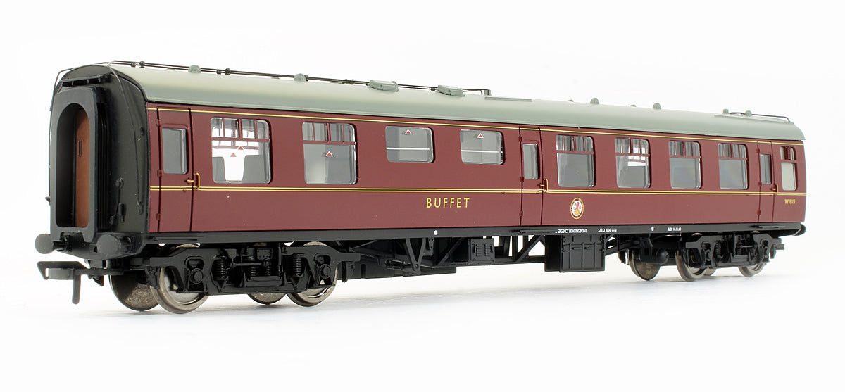 Pre-Owned 39-261A BR MK1 RMB Miniature Buffet Car Maroon 'W1815'