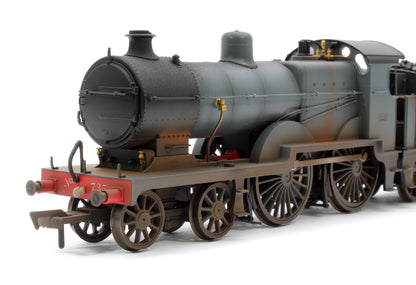 Highly Detailed Deluxe Weathered SECR Maunsell D1 Class SECR Grey 4-4-0 Steam Locomotive No.735