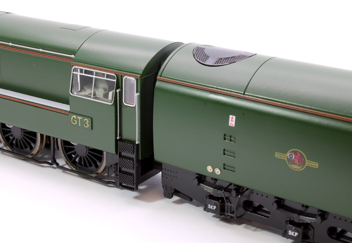 English Electric GT3 4-6-0 Gas Turbine Locomotive in BR Green Late Crest Livery (DCC Sound)