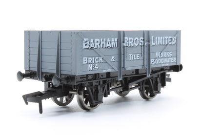 4F-BARHAM-4 Pre-Owned 'Barham Bros Limited' 5 Plank Wagon No.4 (With Load) - Limited Edition