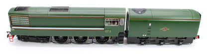 English Electric GT3 4-6-0 Gas Turbine Locomotive in BR Green Late Crest Livery (DCC Sound)