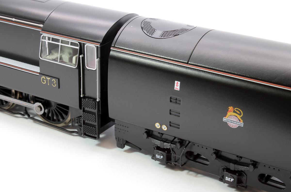 English Electric GT3 4-6-0 Gas Turbine Locomotive in BR Black Early Crest Livery (DCC Sound)