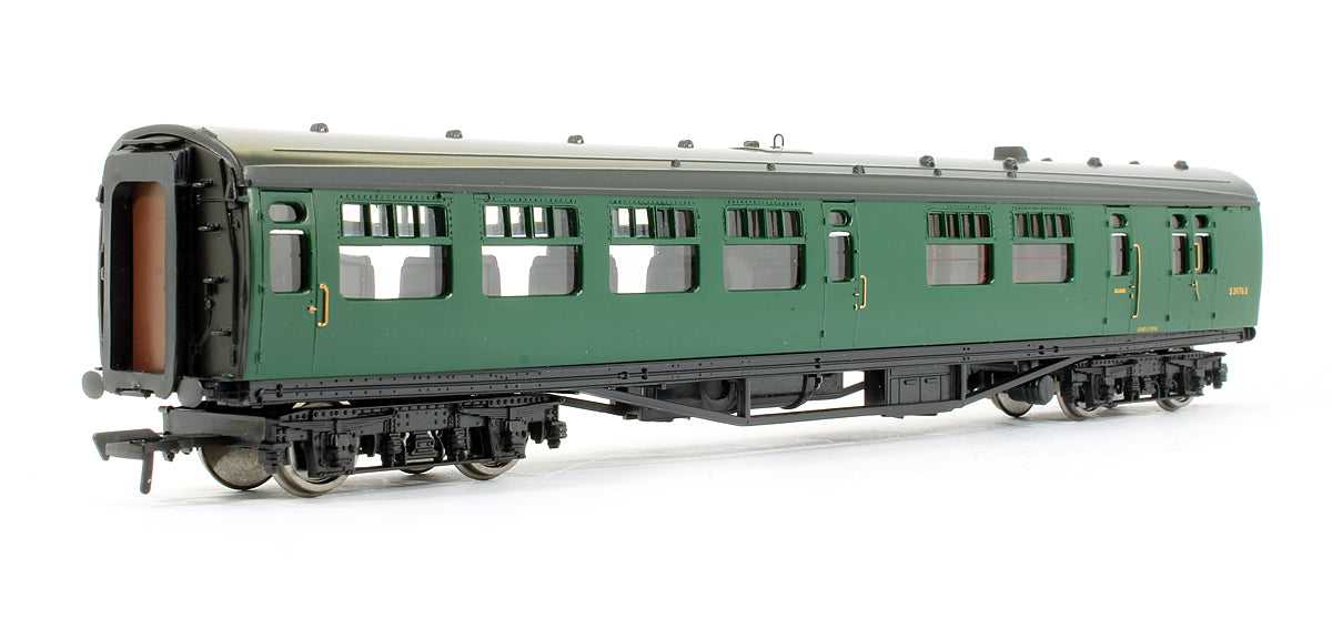 Pre-Owned 34-504B 63ft Bulleid Semi-Open Brake 2nd Coach BR (SR) Green S3976S