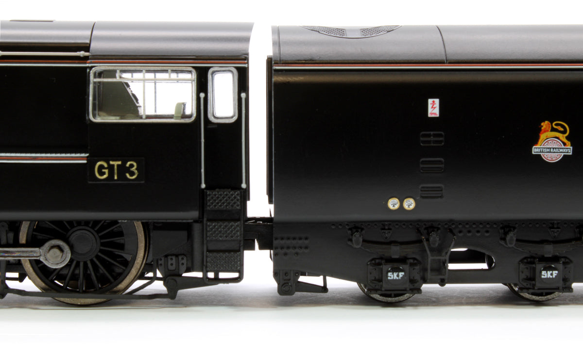 English Electric GT3 4-6-0 Gas Turbine Locomotive in BR Black Early Crest Livery (DCC Sound)