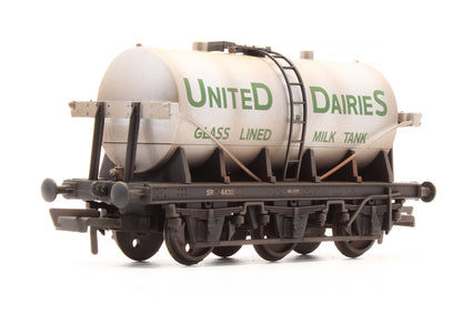 Pre-Owned United Dairies 6 Wheel Tanker No.4430 - Custom Weathered