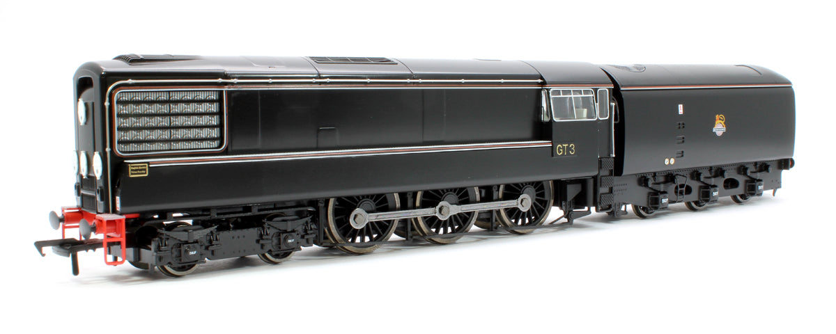 English Electric GT3 4-6-0 Gas Turbine Locomotive in BR Black Early Crest Livery (DCC Sound)