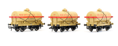 Pre-Owned Set Of 3 War Office 14 Ton Tank Wagons - Limited Edition
