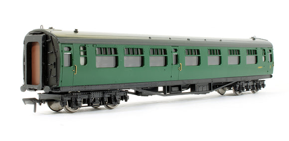 Pre-Owned 63ft Bulleid Composite Corridor Coach BR (SR) Green S5850S