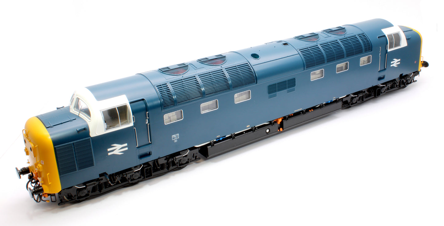 Class 55 Deltic BR Blue Unnumbered (White Cabs) Diesel Locomotive