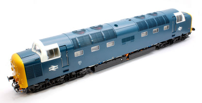 Class 55 Deltic BR Blue Unnumbered (White Cabs) Diesel Locomotive