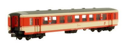 Pre-Owned HN4374 ÖBB 'Jaffa' 2-Unit Set of 2nd Class 'Schlieren' Coaches