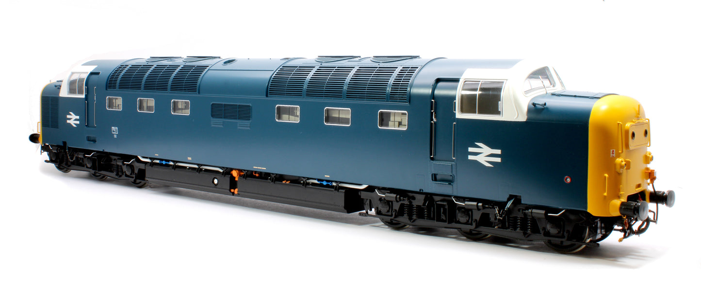 Class 55 Deltic BR Blue Unnumbered (White Cabs) Diesel Locomotive