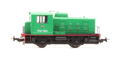 Pre-Owned TGK 2-M RZD '7624' Diesel Locomotive