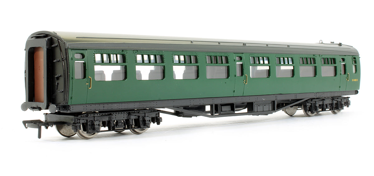 Pre-Owned Bulleid 2nd Open Coach BR (SR) Green S1488S