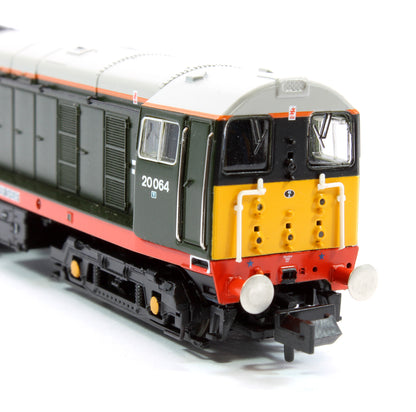 Class 20/0 Disc Headcode 20064 'River Sheaf' BR Green (Red Solebar) Diesel Locomotive