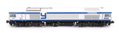 Class 59 #59005 "Kenneth J Painter" Foster Yeoman Silver Livery Diesel Locomotive - DCC Sound