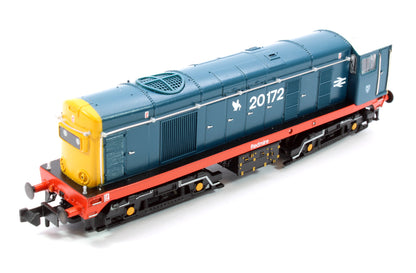 Pre-Owned 371-042 Class 20/0 Headcode Box 20172 'Redmire' BR Blue (Red Solebar) Diesel Locomotive - DCC Fitted