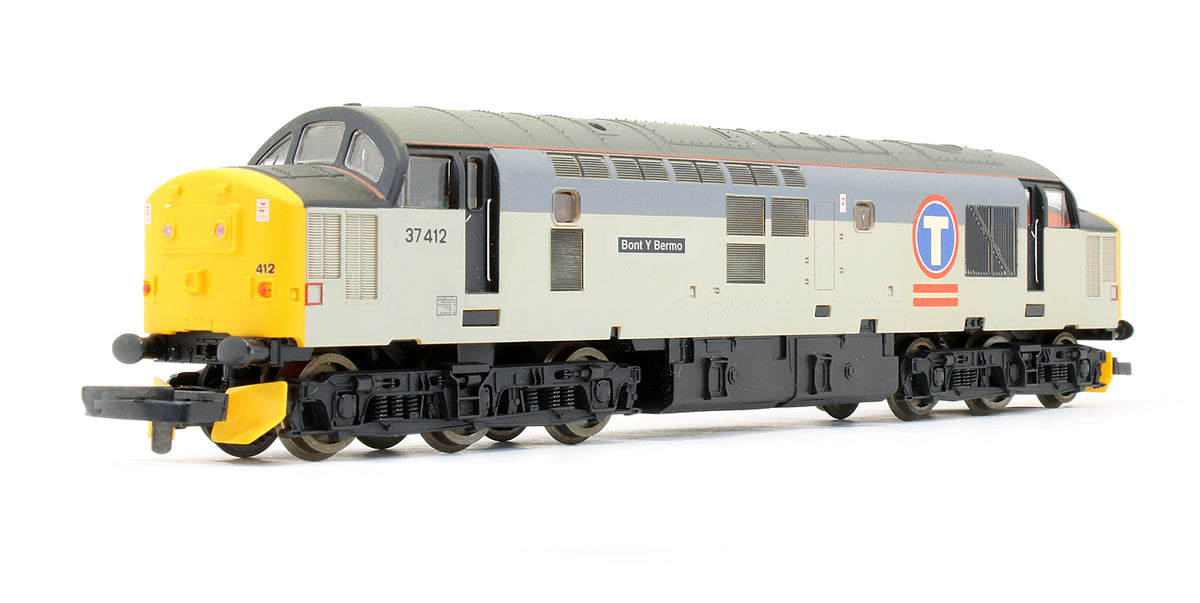 Pre-Owned Triple Grey Transrail Class 37412 'Driver John Elliott' Diesel Locomotive - Renumbered & Named