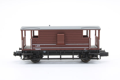 Pre-Owned 20T LMS Brake Van LMS Bauxite '730670'