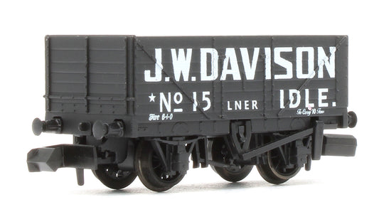 NR7021P R/Stk RTR N 7 plank Open Wagon, JW Davison