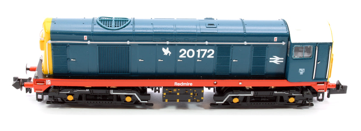 Pre-Owned 371-042 Class 20/0 Headcode Box 20172 'Redmire' BR Blue (Red Solebar) Diesel Locomotive - DCC Fitted