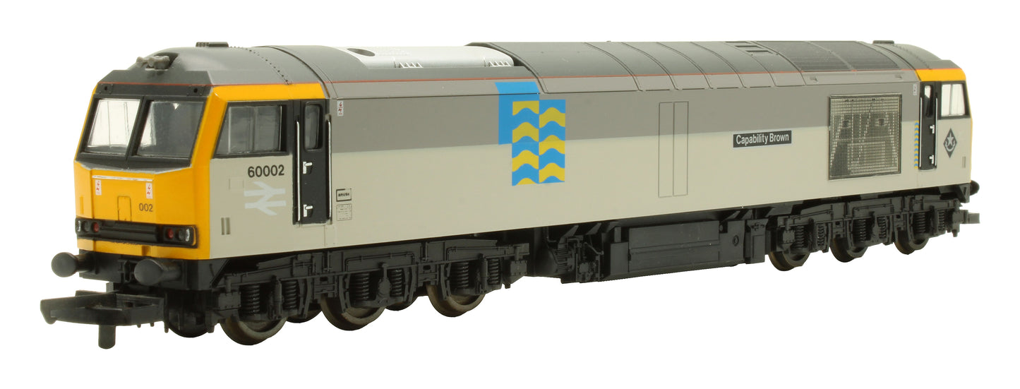 Pre-Owned 205021A2 Construction Sector Class 60 60002 'Capability Brown' Diesel Locomotive