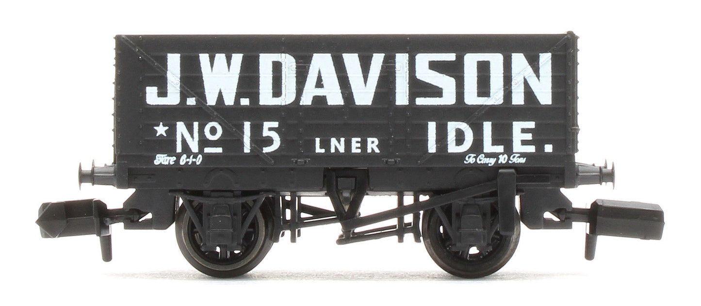 NR7021P R/Stk RTR N 7 plank Open Wagon, JW Davison