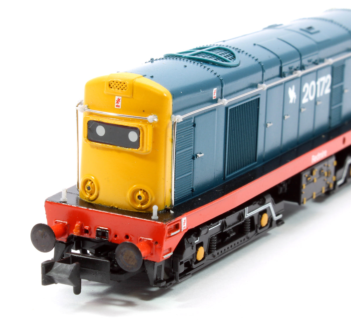 Class 20/0 Headcode Box 20172 'Redmire' BR Blue (Red Solebar) Diesel Locomotive