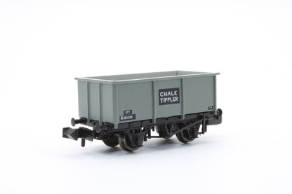 Pre-Owned BR 27T Steel Tippler Wagon BR Grey 'Chalk' No. B381293