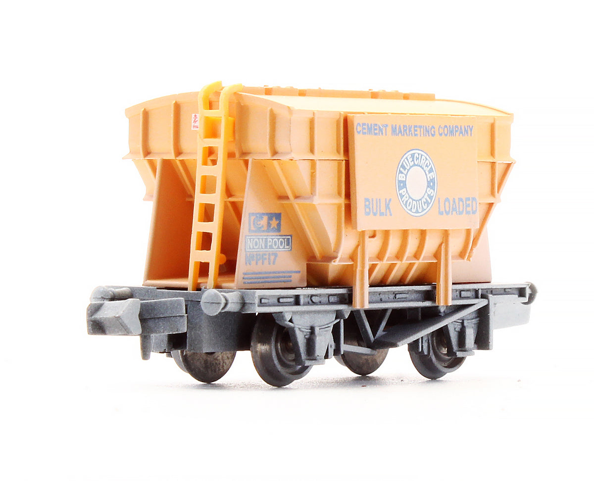 Pre-Owned 373-526A 22 Ton Presflo Cement Wagon 'Blue Circle' - Weathered