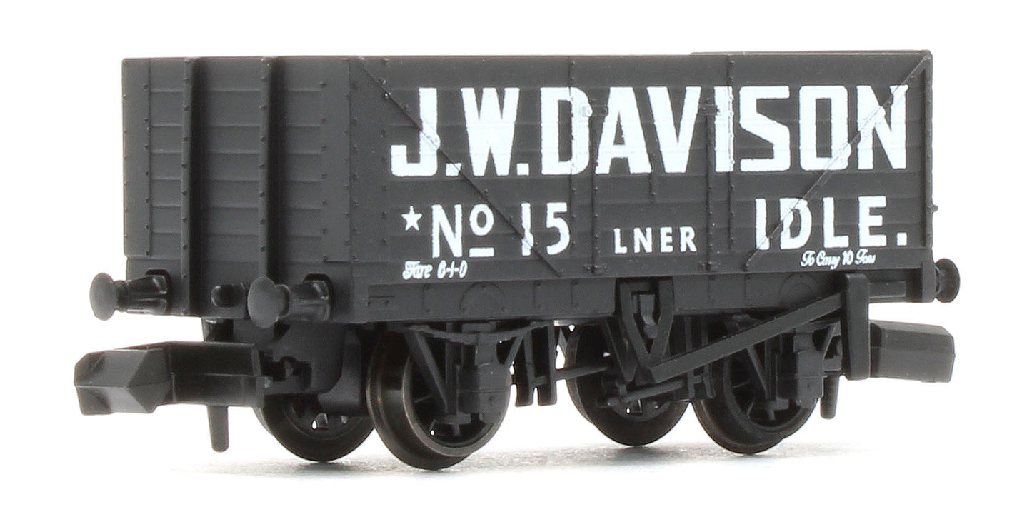 NR7021P R/Stk RTR N 7 plank Open Wagon, JW Davison